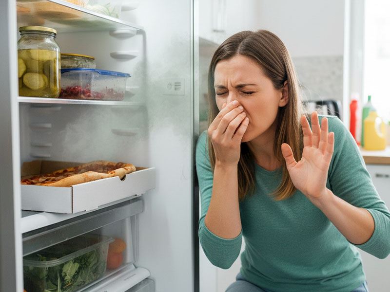 Buzdolabındaki Kokuyu 1 Dakikada Yok Eden Karışım