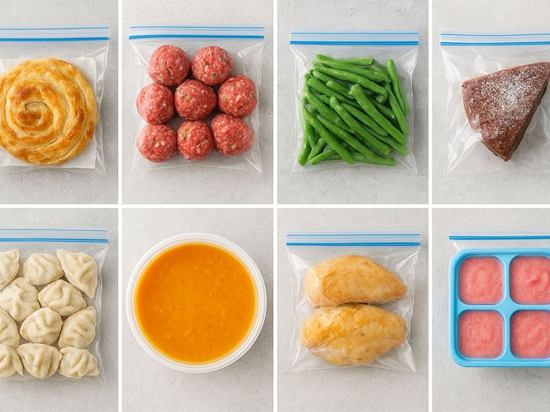 Buzluğa Atarken Lezzetini Koruyan 8 Gıda