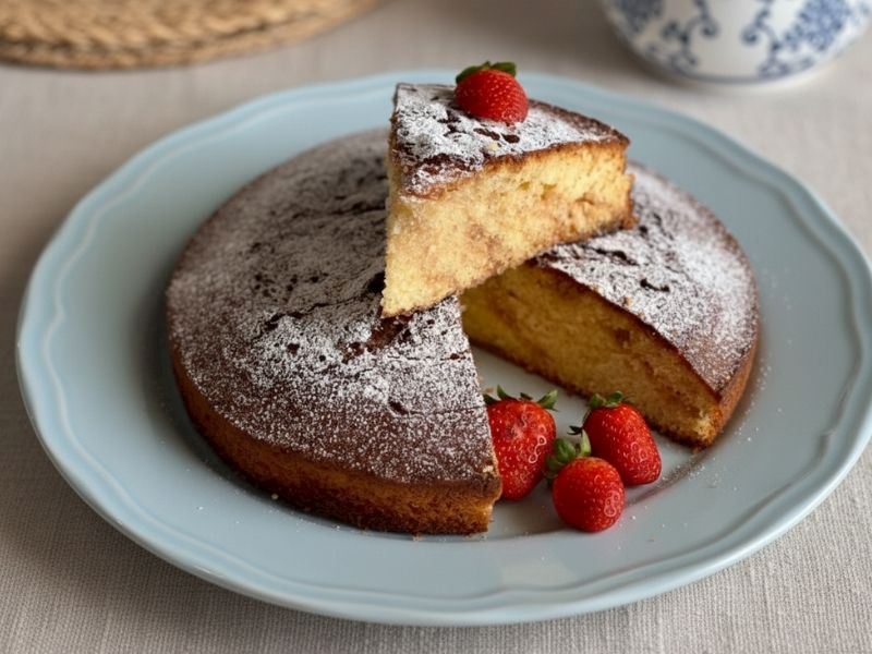  Çilek Reçelli Kek Tarifi 