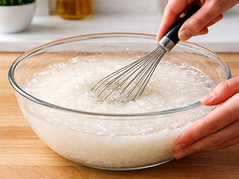 Çırpıcıyla Pirinç Yıkamanın Hilesi Buymuş