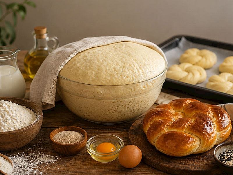 Çörek Hamuru Kaç Saatte Mayalanır?