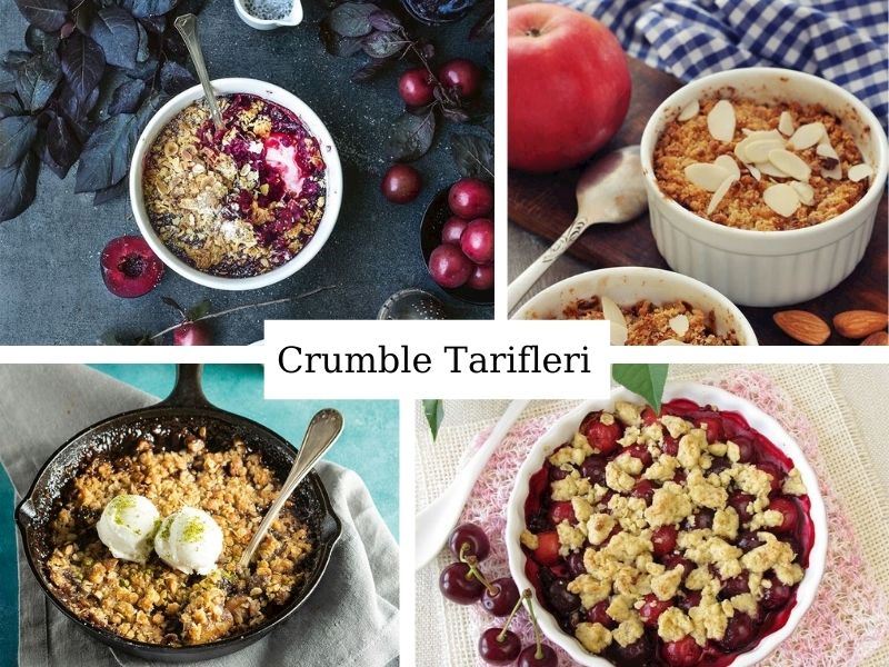 Crumble Tarifleri: Meyvelerle Hazırlanan 10 Nefis Crumble Tarifi