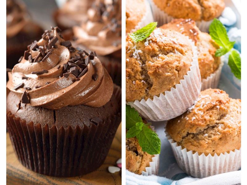 Cupcake vs Muffin: Gerçekten Bir Fark Var mı?