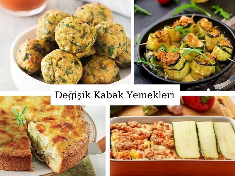 Değişik Kabak Yemekleri: Yedikçe Yedirten 10 Nefis Kabak Yemeği Tarifi