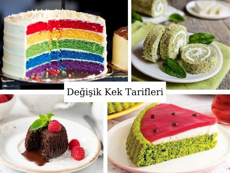 Değişik Kek Tarifleri: Denenmiş Tam Kıvamında 33 Farklı Kek Tarifi