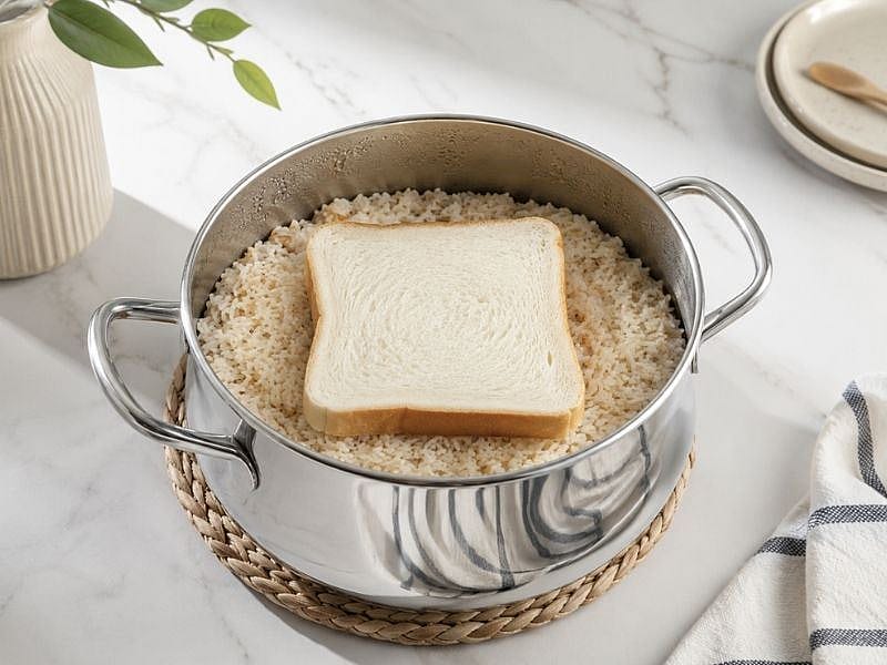 Dibi Tutan Pilavı Tek Dilim Ekmek Kurtarıyor