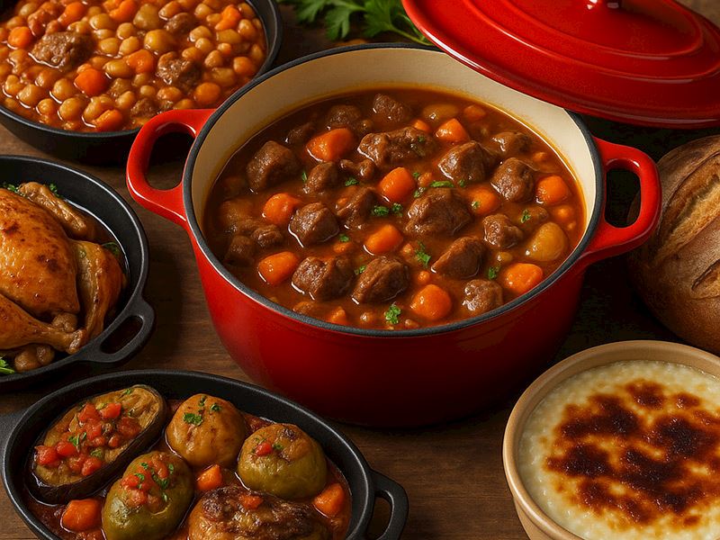 Döküm Tencerede Hangi Yemekler Yapılır?