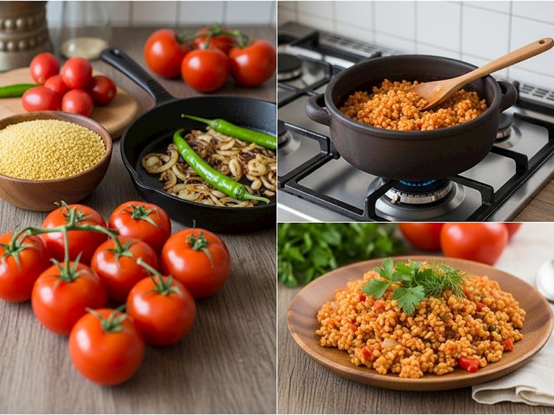 Domatesli Bulgur Pilavı Yapmanın İpuçları