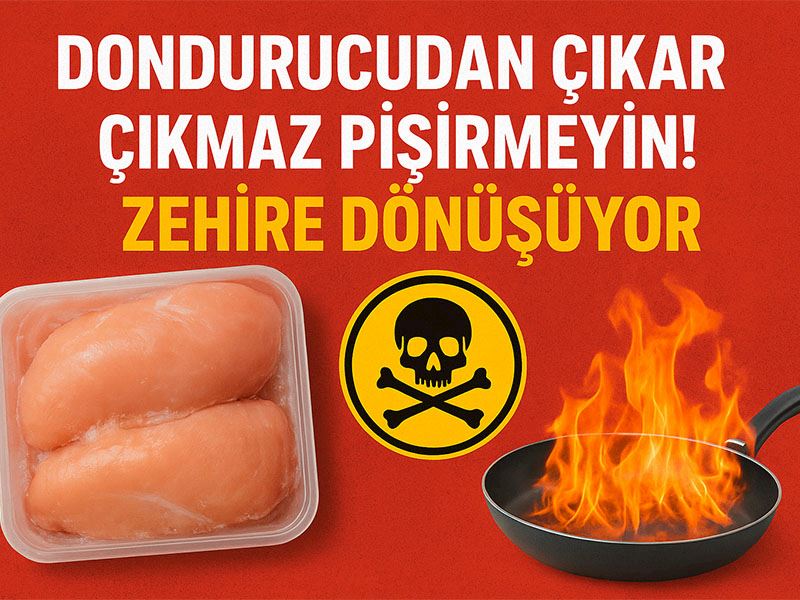 Dondurucudan Çıkar Çıkmaz Pişirildiğinde Zehire Dönüşen 10 Gıda