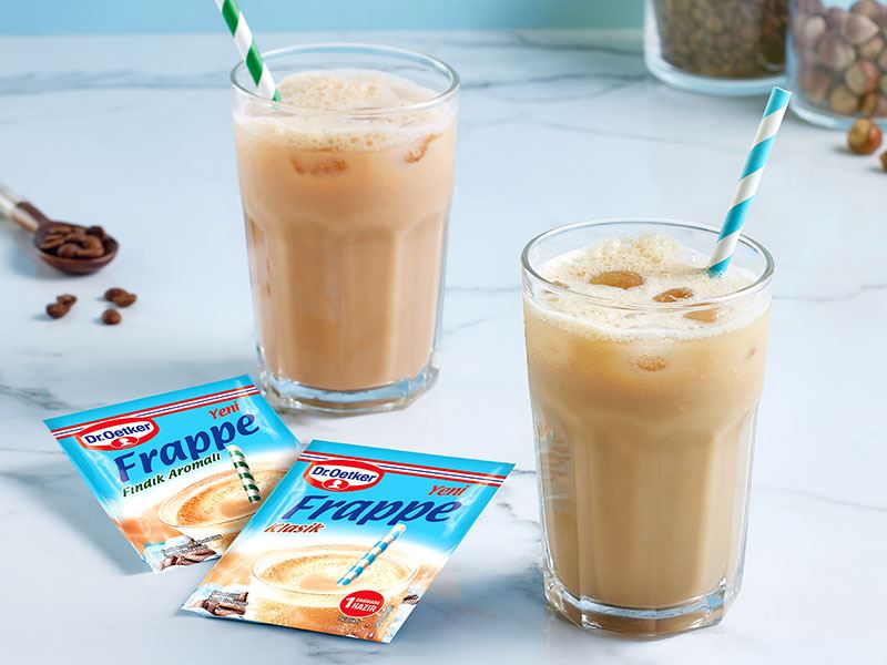 Dr. Oetker'den yazın serinletici lezzeti: Frappe'ler artık burada!