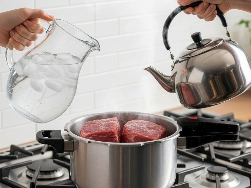 Düdüklüde Et Nasıl Yumuşak Olur?