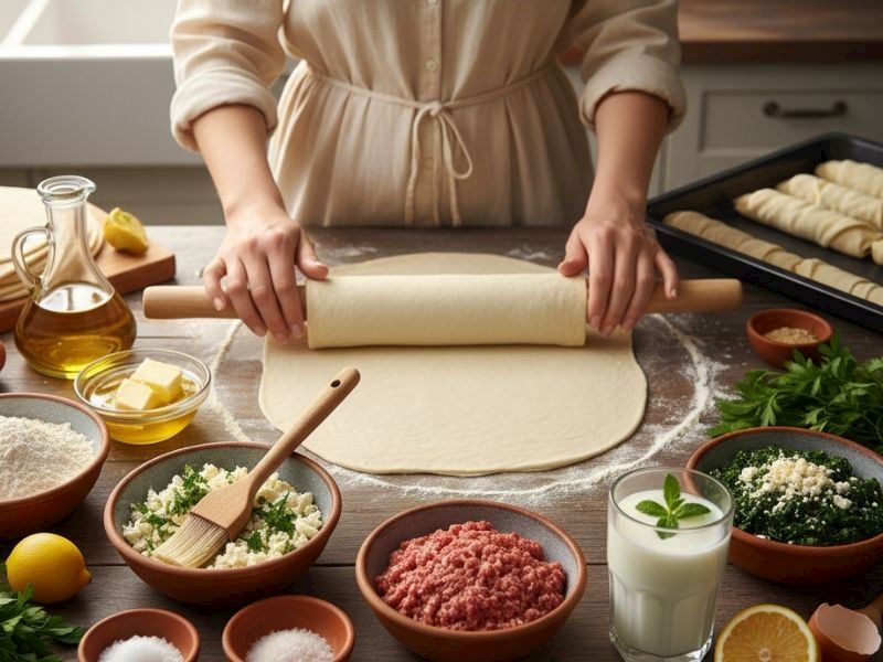 El Açması Börek Hamuruna Ne Konur?