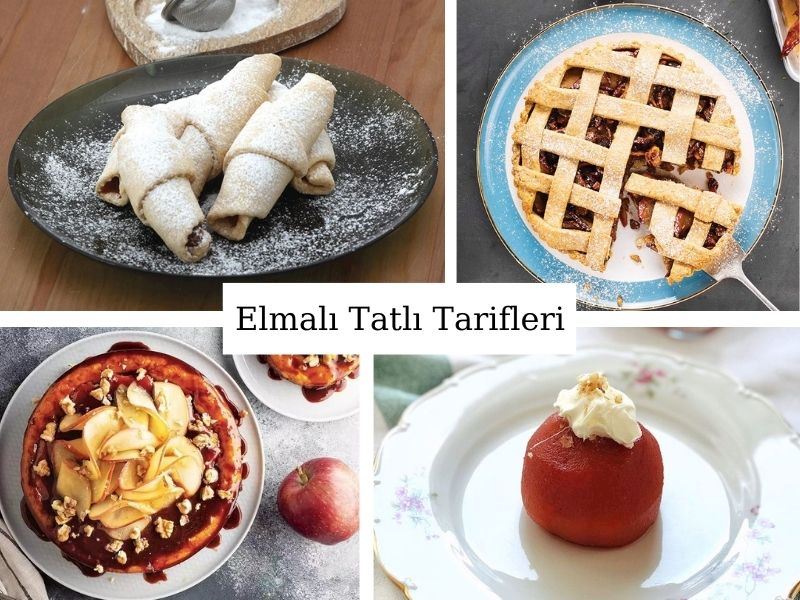 Elmalı Tatlılar: Birbirinden Pratik, Farklı ve Nefis 20 Elmalı Tatlı Tarifi