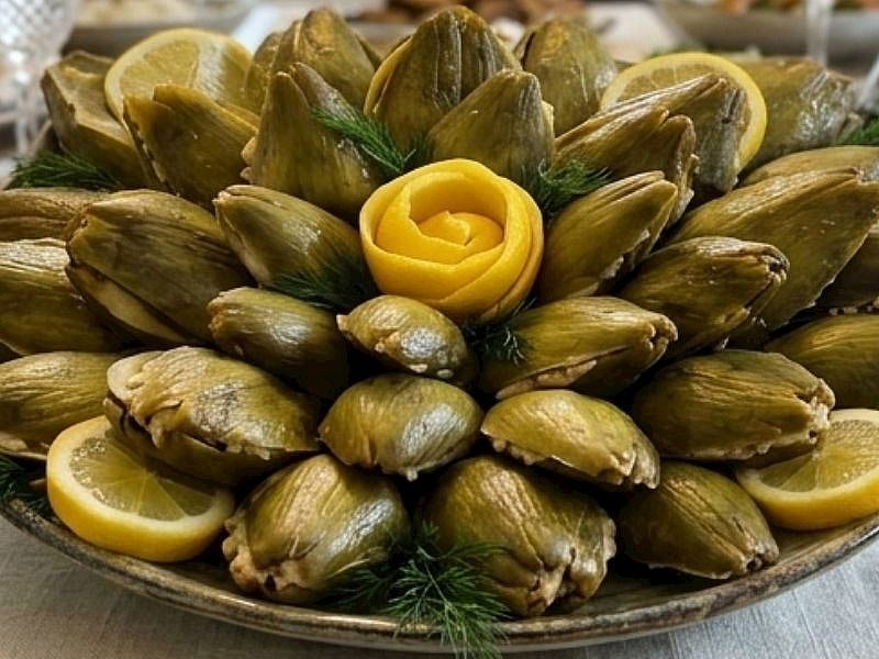 Enginar Midye Dolma Nasıl Yapılır? 