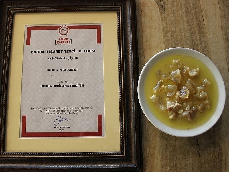 Erzurum Paça Çorbası Coğrafi İşaretle Tescillendi