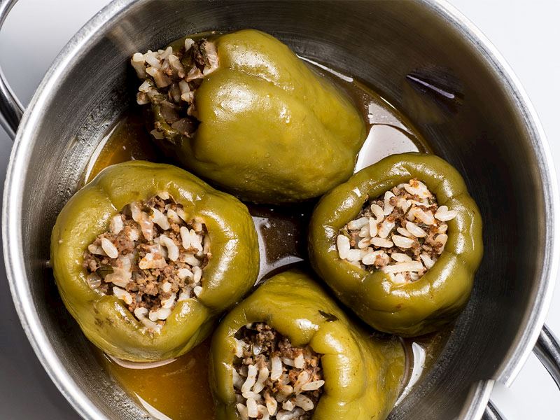 Etli Biber Dolması Yapmanın Pratik Yolları