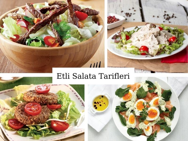 Etli Salata Tarifleri: Yılbaşına Özel 15 Etli Salata Tarifi