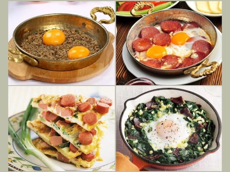 Etli Yumurta Tarifleri: Et Ürünleri ve Yumurta İle Hazırlanan 8 Tarif