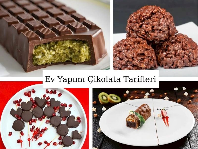 Ev Yapımı 12 Çikolata Tarifi