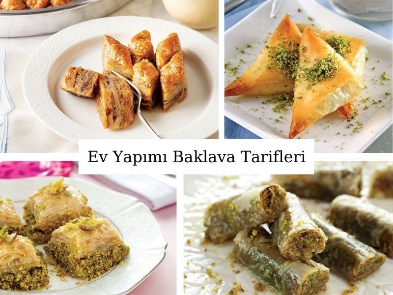 Ev Yapımı Baklava Tarifleri: Bayrama Özel 12 Baklava Tarifi