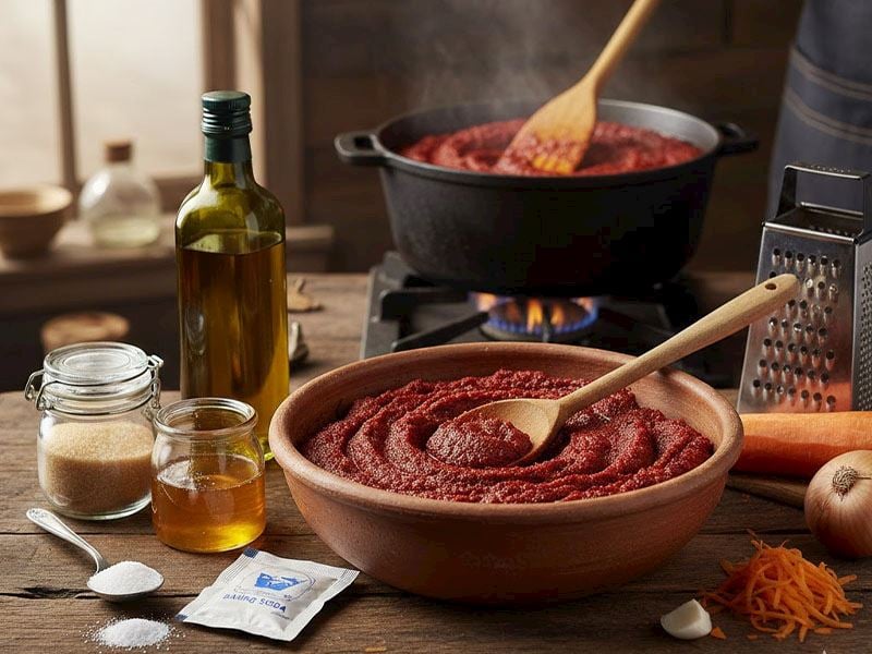 Ev Yapımı Salçanın Ekşiliğini Gidermek İçin 5 Tüyo