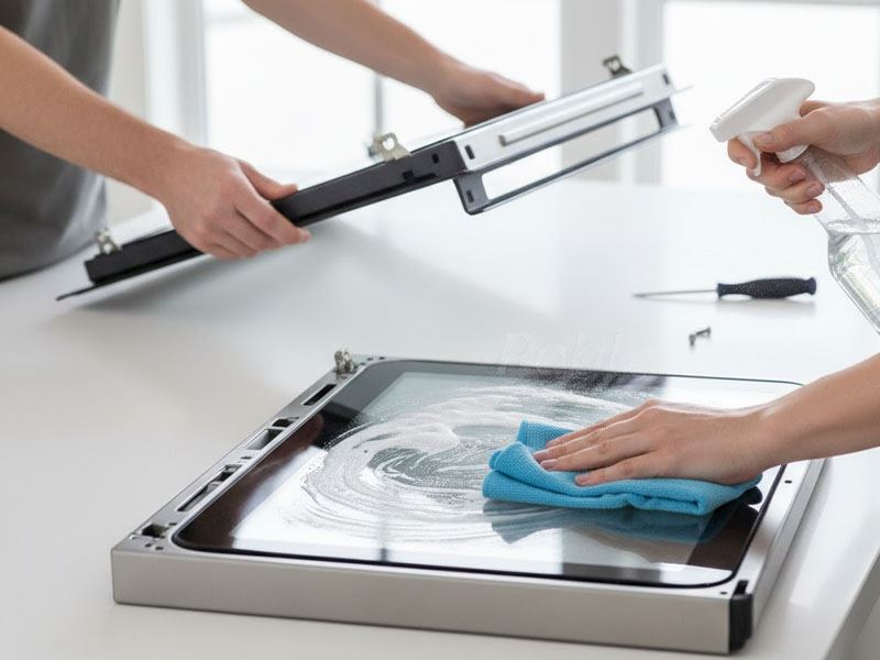 Fırın Camını Lekesiz ve Parlak Yapmanın 4 Pratik Yolu