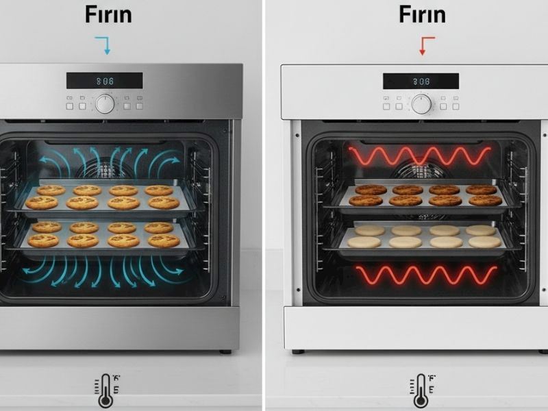 Fırında 2 Tepsi Aynı Anda Pişer Mi?