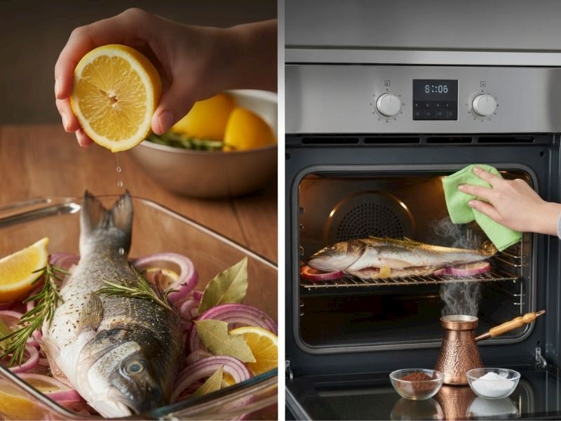 Fırında Balık Yaparken Kokmaması İçin Ne Yapmak Lazım?