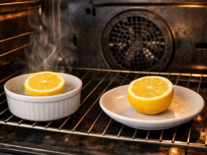 Fırınınızı Bir Gecede Ferahlatan Basit Limon Tüyosu