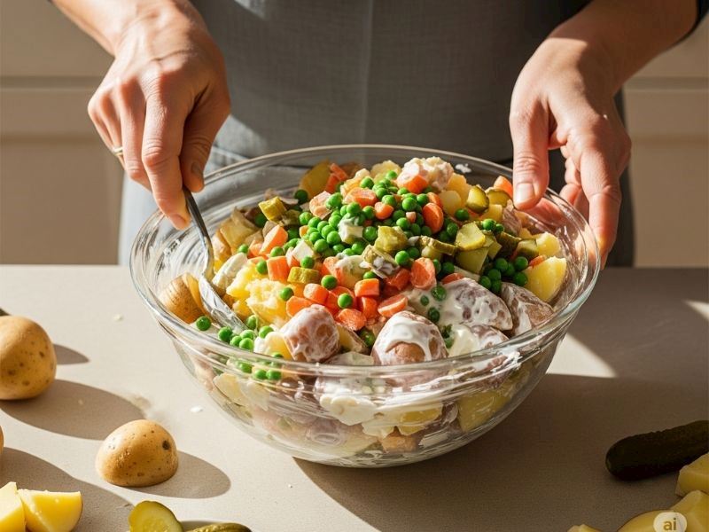 Gerçek Amerikan Salatası Nasıl Yapılır?