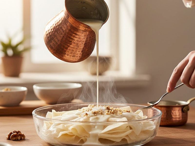 Güllacın Sütü Sıcak Mı Dökülür Soğuk Mu?