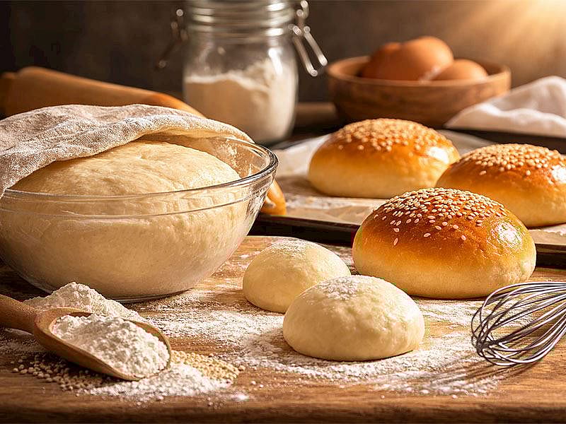 Hamburger Ekmeği Ne Kadar Mayalanır?