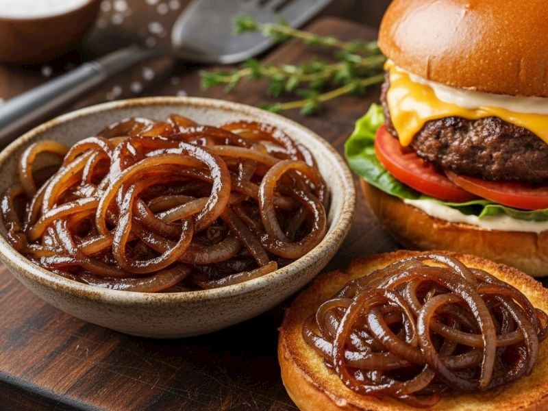 Hamburger İçin Karamelize Soğan Nasıl Yapılır?