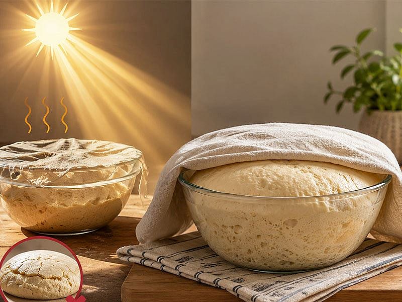 Hamur Mayalanması İçin Güneşe Konur Mu?