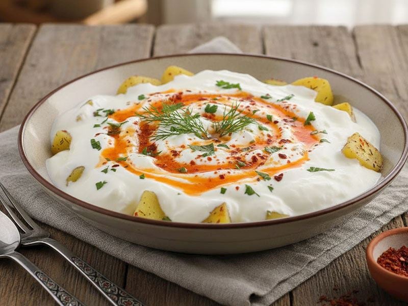 Haşlanmış Patates Yoğurtlaması Nasıl Yapılır?