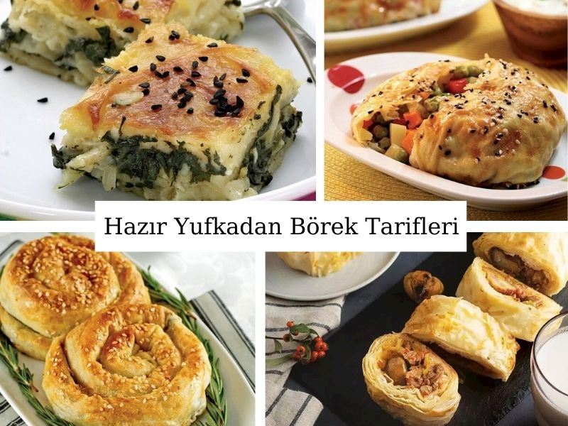 Hazır Yufkadan Börek Tarifleri: 20 Pratik Börek Tarif