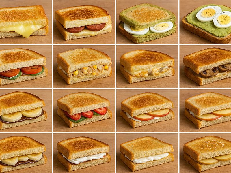 Her Öğüne Uygun 12 Pratik Tost Tarifi