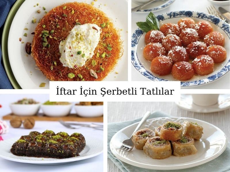 ��erbetli İftar Tatlıları: İftara Özel 35 Nefis Tatlı