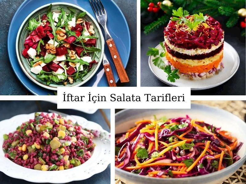 İftar Salataları: İftar İçin Doyurucu ve Kolay 40 Salata Tarifi