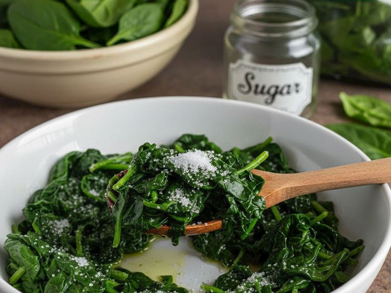 Ispanağa Neden Şeker Konur?