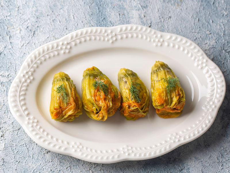 Kabak Çiçeği Dolması Etli Olur Mu?