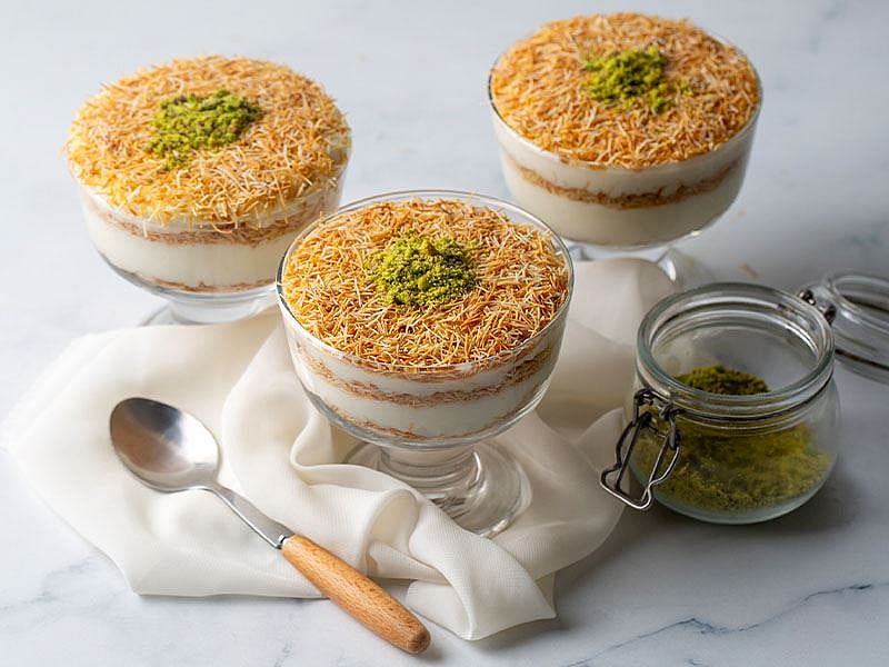 Kadayıflı Muhallebinin Muhallebisi Nasıl Yapılır?