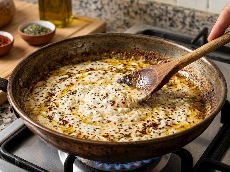 Kahvaltılık Tuzlu Yoğurt Kavurması Nasıl Yapılır? 