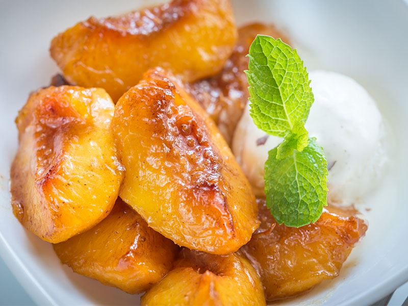 Karamelize Şeftali Nasıl Yapılır?