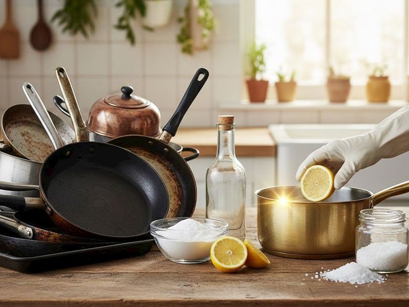 Kararmış Mutfak Eşyaları İçin Altın Değerinde 8 İpucu