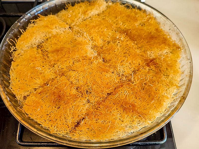 Kavrulmuş Kadayıftan Kadayıf Tatlısı Olur Mu?