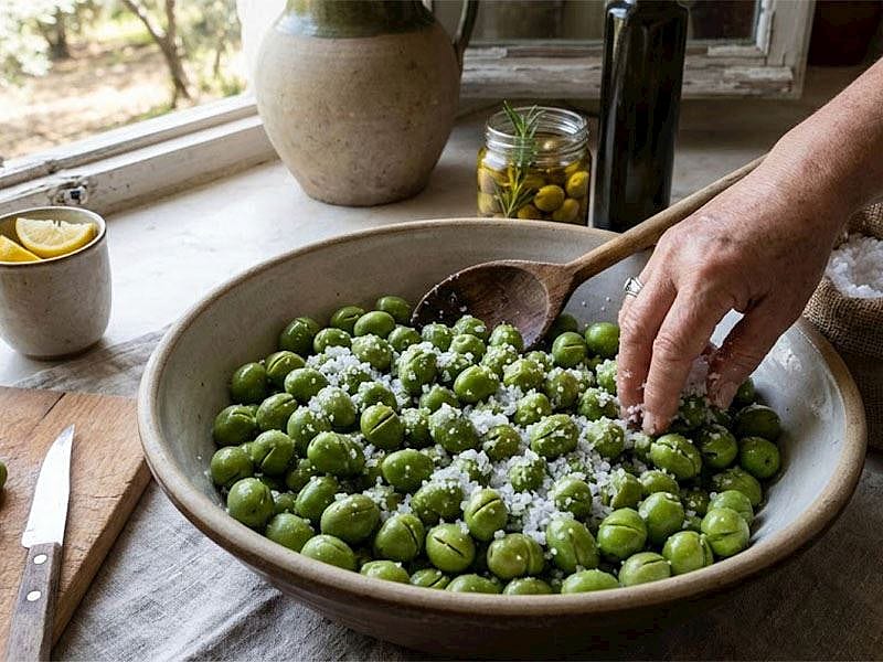 Kaya Tuzu ile Zeytin Nasıl Kurulur?