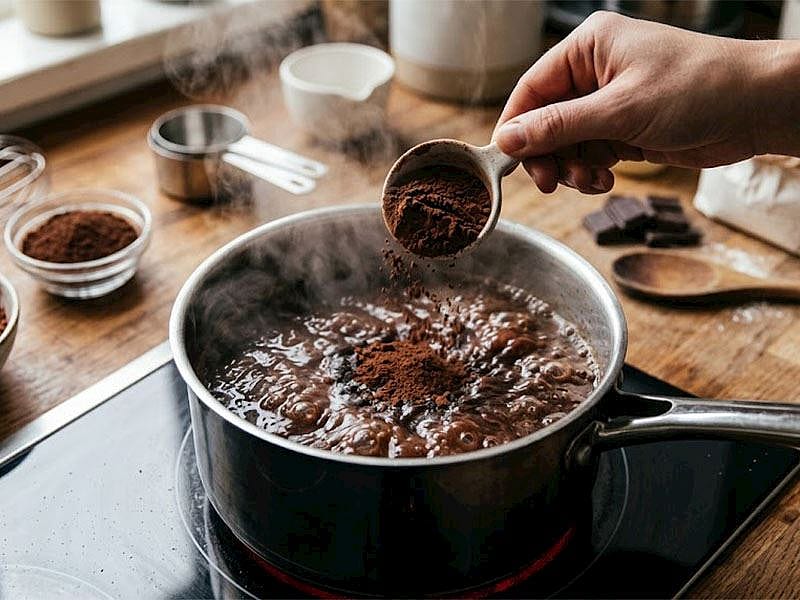 Kaynayan Suya Kakao Eklemenin Sırrı Buymuş