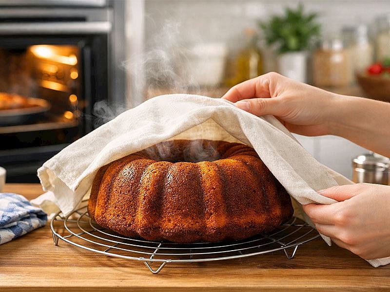 Keki Fırından Çıkarınca Üstü Örtülür Mü?