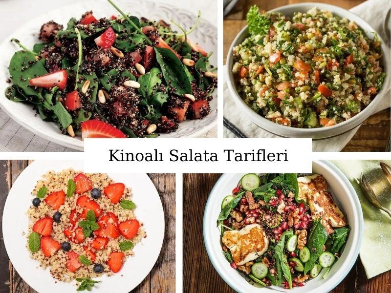 Kinoalı Salata Tarifleri: Kinoayla Yapılan 10 Nefis Salata Tarifi